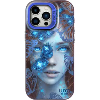 Husa pentru Samsung Galaxy A25 A256, LUXO So CooL, ArcadiA Butterfly Girl, Multicolor