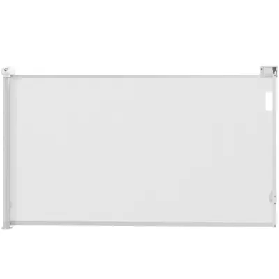 PawHut Gard Extensibil pentru Câini 0-144cm cu Blocare Automată, Alb | Aosom Romania