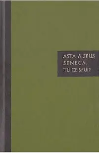 Asta a spus Seneca. Tu ce spui?