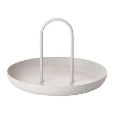 Tavă servire metalică Zone Singles, ø 20 cm, gri deschis