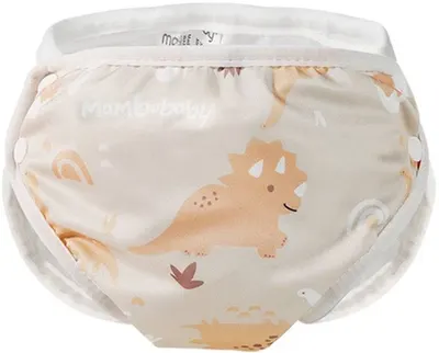 Costum de baie tip scutec Mambobaby - Dinozaur