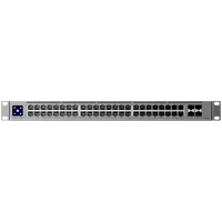 Ubiquiti USW-Pro-Max-48-PoE-EU 48-port, Layer 3 Etherlighting switch with 2.5 GbE and PoE++ output, 16x 2.5 GbE ports including