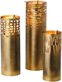 Set de sfeșnice Philippi - Santiago, Ø 14 x 31/38/45 cm, 3 bucăți
