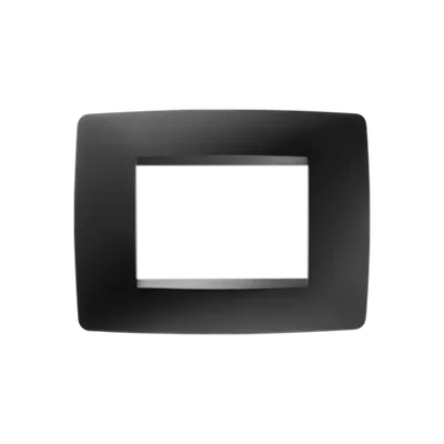 Ornament ONE- tehnopolimer- 3 module- SATIN BLACK - CHORUS
