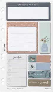 Note lipicioase autoadezive Filofax Botanical