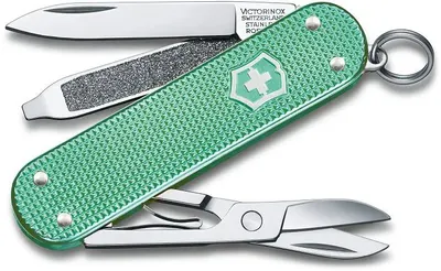 Cuțit de buzunar elvețian Victorinox - Classic Alox, Minty Mint