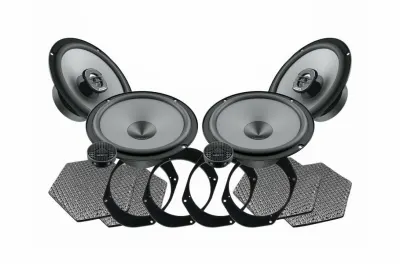 Pachet difuzoare auto Hertz Uno dedicat Ford Focus 1 (1998 - 2007)