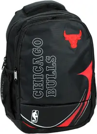 Ghiozdan școlar Back Me Up NBA - Chicago Bulls, cu 2 compartimente