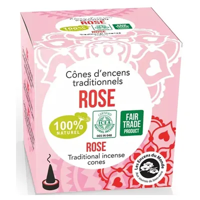 Conuri parfumate trandafir 12 buc Aromandise
