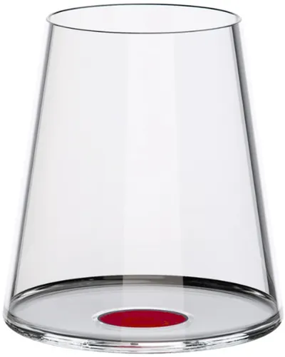 Pahare pentru vin roșu Trebonn - SplitGlass, 2 bucăți , 450 ml, roșii
