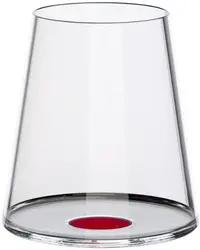 Pahare pentru vin roșu Trebonn - SplitGlass, 2 bucăți , 450 ml, roșii