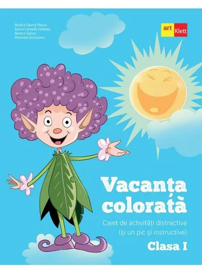 Vacanța colorată. Clasa a I-a. Caiet de activități distractive (și un pic și instructive) - Paperback brosat