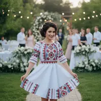 Rochie Traditionala stilizata Leonora