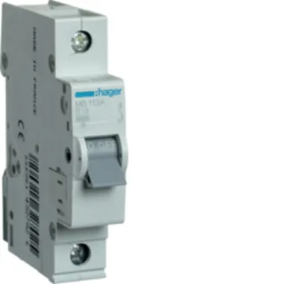 Disjunctor 1P, 13A, 6kA, B, 1M