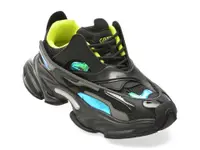 Pantofi sport GRYXX negri, 25080, din material textil