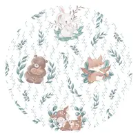 Perna bebelusi MimiNu multifunctionala cu doua fete Ursulet Minky Lulu Natural