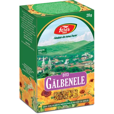 Galbenele, flori, D113, ceai la punga, Fares | 20 g