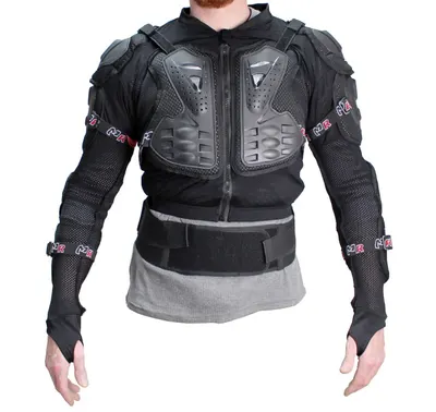 Protectie cross enduro, Buzer VIG-20501, marime M, culoare negru