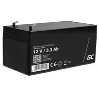 Acumulator plumb acid GreenCell BAT-LEAD-12V3.3AH-GC, 12V 3.3AH, terminal T1/F1, AGM19