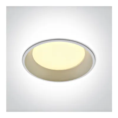 Katka Round 22 LED 22W 1870lm 4000K 100° 220-240V IP20 alb