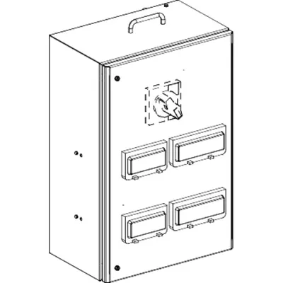 Unitate Tip Tap-Off Cu Izolator For Nf Or Siguranta Din, Marimea T3-630A,3L+N+Pe