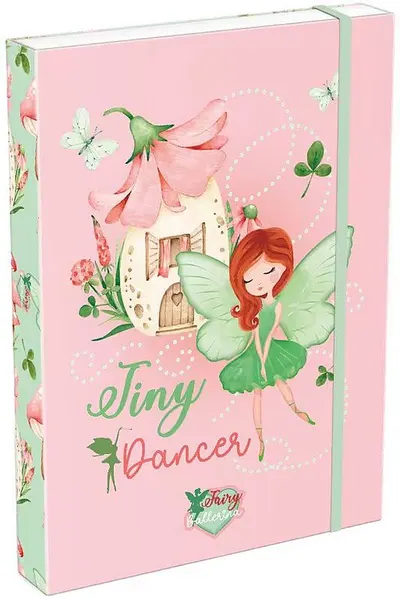Cutie cu bandă elastică Lizzy Card Fairy Ballerina - A4
