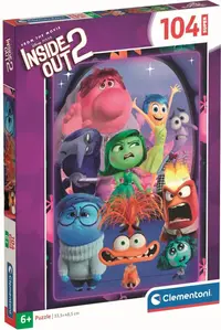 Puzzle pentru copii Clementoni de 104 piese - Inside Out 2, varianta 2