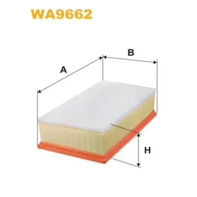 Filtru aer WIX FILTERS WA9662