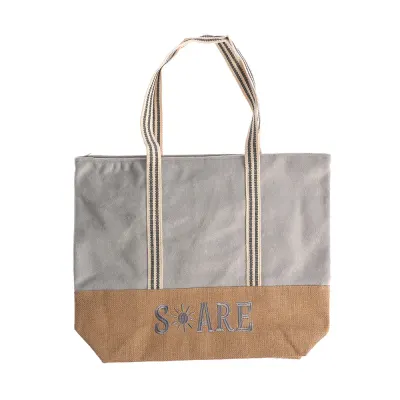Geanta de vara cu manere textile