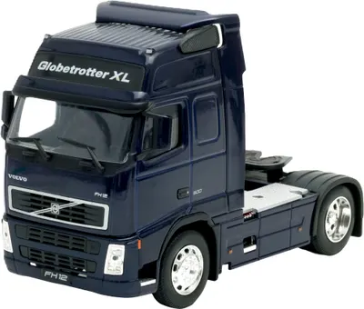 Jucărie din metal Welly - Camion Volvo FH12, 1:32, albastru