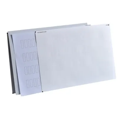 Foaie de 50 de Legende Nemarcate 6,5 X 15,5 Mm pentru Suport de Legenda
