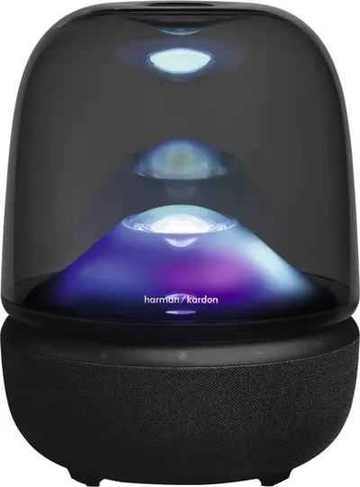 Boxă portabilă Harman Kardon – Aura Studio 5, Wi-Fi, neagră