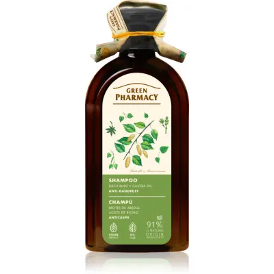 Green Pharmacy Birch Buds & Castol Oil Shampoo sampon anti-matreata 350 ml