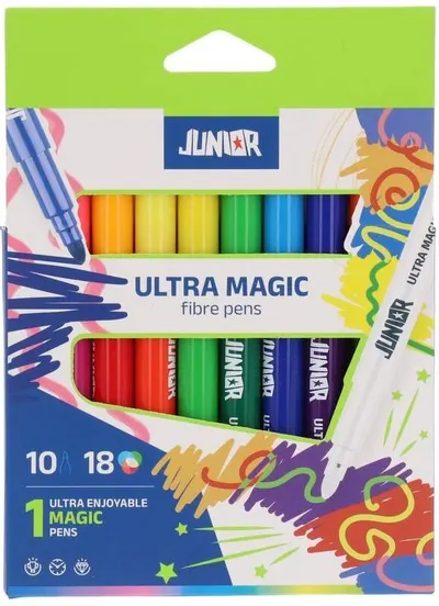 Set carioci Junior - Ultra Magic, 10 culori