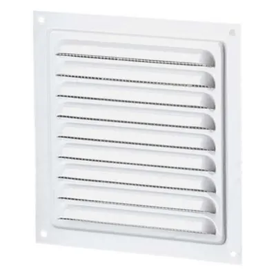 Grila aluminiu cu plasa antiinsecte, 150x150mm