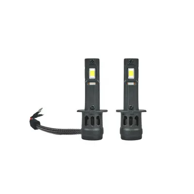 Bec LED auto H1 3936lm 6500K alb rece Canbus 12V set 2 bucati Cod: FHC-H1