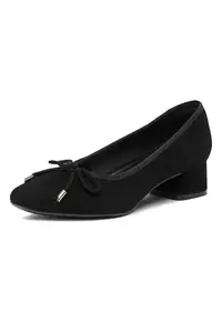 Pantofi piele naturala - negru