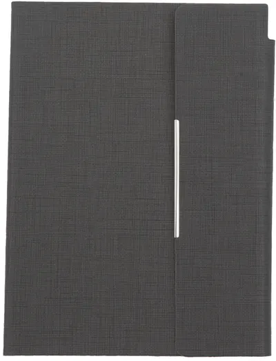 Agenda din piele cu capac magnetic Trend A5 - Grafit