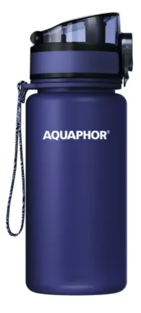 Sticlă filtrantă Aquaphor - City, 160027, 350 ml, navy