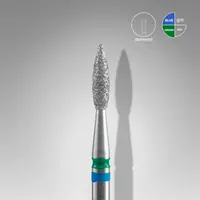 Capat freza diamant Staleks Expert flacara duo 2.1 mm - 433