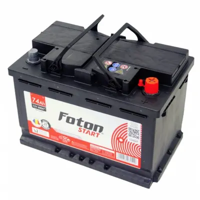 Baterie Auto 12V 74Ah, Pornire 680A Foton Start
