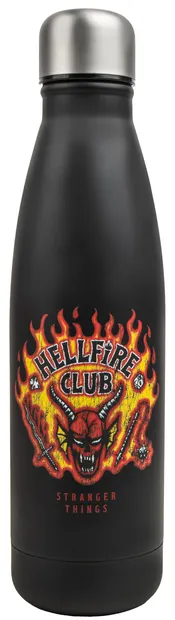 Sticlă de apă CineReplicas Television: Stranger Things - Hellfire Lives, 500 ml