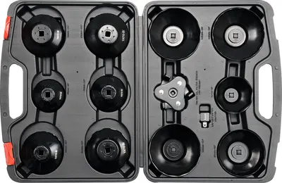 Set Chei Tubulare Pentru Filtru Ulei, 13 Buc