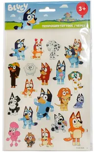 Set de tatuaje temporare Micki - Bluey, 40 buc