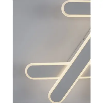 Plafoniera WILLOW Nisipiu Alb Aluminiu & Acrylic LED 40 Wat 220 Volt 3000K IP20