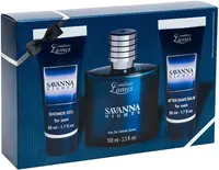 Creation Lamis Set Savanna Nights - Apă de toaletă, Gel de duș și după ras, 100 + 2 х 50 ml