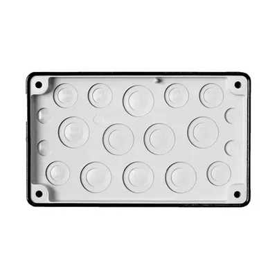 Flansa din plastic cu 4xM16, 6xM25, 8xM32