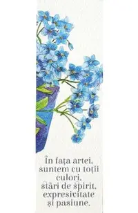 Semn de carte: Flori Nu-Ma-Uita
