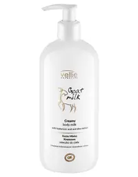 Lapte de corp cremos cu Acid Hialuronic Goat Milk, 500ml, Vellie