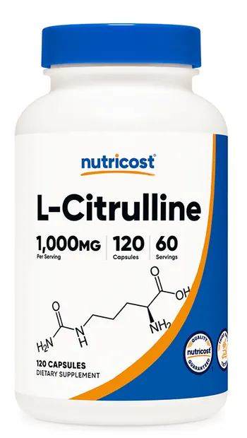 L-Citruline, 1000 mg, 120 capsule, Nutricost
